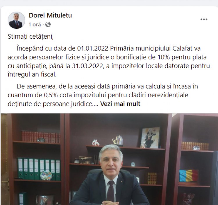 Primarul Pinochio . Se lauda cu o initiativa a PSD pe care a sabotat-o initial !